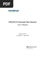 Manual Olympus Epoch XT