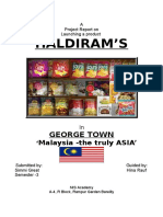 Launching Haldiram's in George Town, Penang