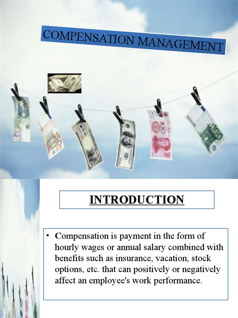 Comprehensive Guide to Compensation Management | PDF | Salary ...