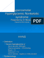 Hyper Osmolar Nonketotic