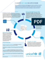 One Pager - Programme Pays de l'UNICEF 2017-2020