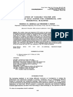 Evaluation of Variable Volume and and Tempreature in Hvac System