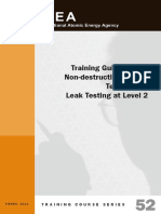 NDT Level2 Leak Testing