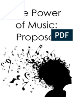 Power of Music Proposal