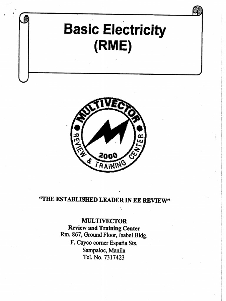 RME - Basic Electricity | PDF