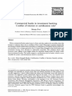 Hd6Zgj-CBconflicts - JFE96 Commercial Banks in Investment Banking Conflict of Interest or Certification Role?