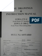 Mineralizer JOWA F-300-2 Sterilizer JOWA UV-4 PDF