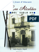 Los Alcaldes Del Siglo XX. Autor: Isidro Buades Ripoll