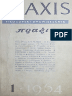 Praxis, Filozofski Dvomjesecnik, 1964, Br. 1 - Danilo Pejovic PDF