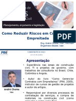 Docslide.com.Br Como Reduzir Riscos Em Contratos de Empreitada Apresentacao Feita Na Construtech Da Pini Em Out2013