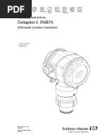 BA356PEN 71043311 Deltapilot S FMB 70 Profibus OM