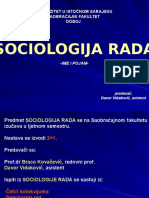 Sociologija Rada (Ime I Pojam)