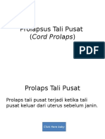 Prolaps Tali Pusat