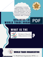 Business Law - WTO Presentation