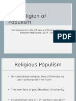 The Religion of Populism