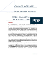 Microestructuras Aceros Al Carbono PDF