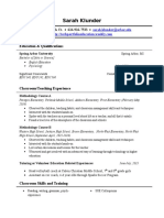 Edu 360 Resume Template