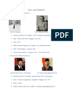 Nama Nama Presiden