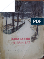 Baba Iarna Intra N Sat de Otilia Cazimir Ilustratii Ana Bitan PDF