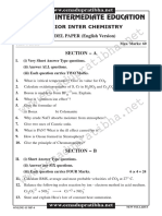 Board of Intermediate Education: Junior Inter Chemistry