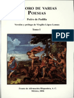 Tesoro de Varias Poesias - Juan de Padilla