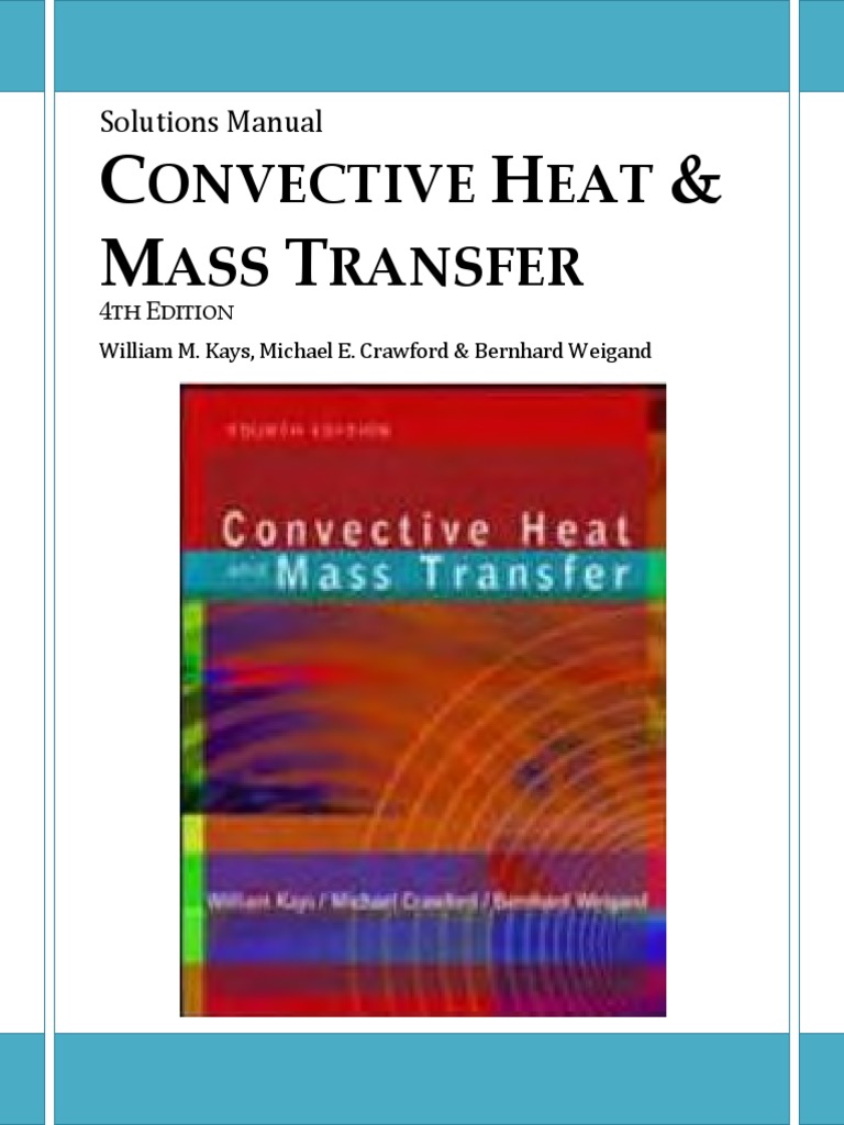Solution Manual Convective Heat Transfer | Boundary Layer | Fluid Dynamics