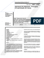 NBR 14009 - Seg de Máq - Princ P Apreciação de Riscos