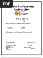 Download Categories of Software Maintenance by pramodtiwari1989 SN31214177 doc pdf