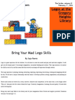 Newsletter Lego Event