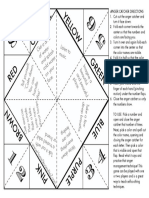 Anger Catcher Directions