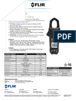 FLIR CM83 600A True RMS Power Clamp: Features