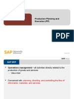 Production Planning and Execution (PP) : © Sap Ag