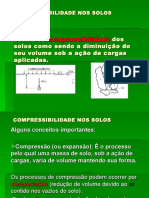 Compressibilidade Solo