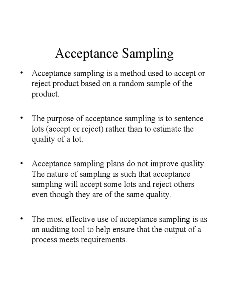Acceptance Sampling and OC Curve Analysis | PDF | Sampling (Statistics ...