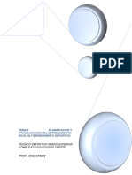 Tema 2 Planificación y Programación Del Entrenamiento.