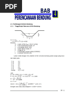 Perencanaan Bendung-Kolam Olak MDO-MDS