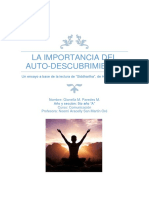 La Importancia Del Auto-Descubrimiento