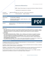 FONMATEM - Fundamentos Matemáticos: Unidad Responsable