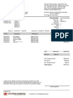 Tax Invoice: Date Decription Reference Debit Credit