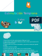 Estimulación Temprana 3-6 Años