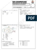 1er Examen Bimestral ARITMETICA 6to Gradoprimaria PDF