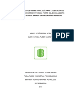 Desarrollo de Una Metodología para La Ubicación de Nuevos Pozos Productores A Partir Del Modelamiento Computacional Basado en Simulación Streamline