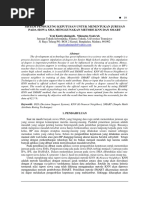Download SISTEM PENDUKUNG KEPUTUSAN UNTUK MENENTUKAN JURUSAN PADA SISWA SMA MENGGUNAKAN METODE KNN DAN SMART by Anggarda Bayu SN312182610 doc pdf