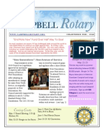 Rotary Newsletter May 11 2010