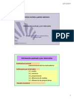 Estimacion Estadistica PDF
