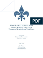 Flood Protection and Coastal Restoration Transition New Orleans Task Force