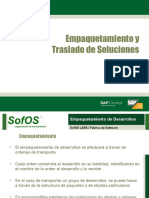 Empaquetamiento y Traslado de Soluciones