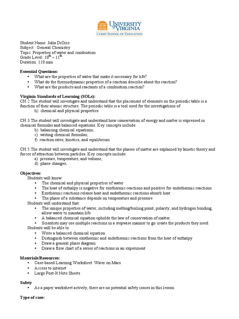 content based learning cbl lesson plan