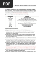 "Rectbeam" - Rectangular Concrete Beam Analysis/Design: Program Description