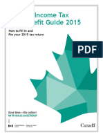 General Income Tax and Benefit Guide 2015: How To Fill in and File Your 2015 Tax Return